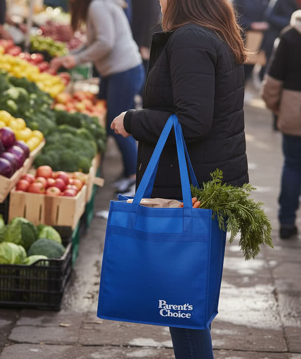 Deluxe Grocery Shopper Tote Bag
