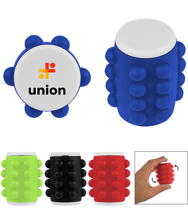 Recycled Push Pop Spinning Fidget Toy