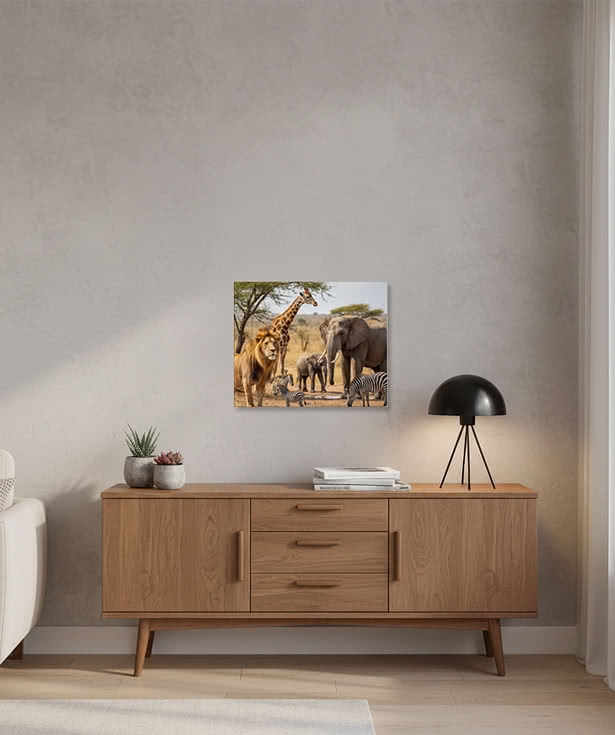 Full Color 11" x 14" Gallery Wrapped Canvas Print