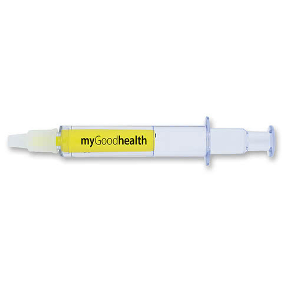 Healthcare Syringe Highlighter in Yellow