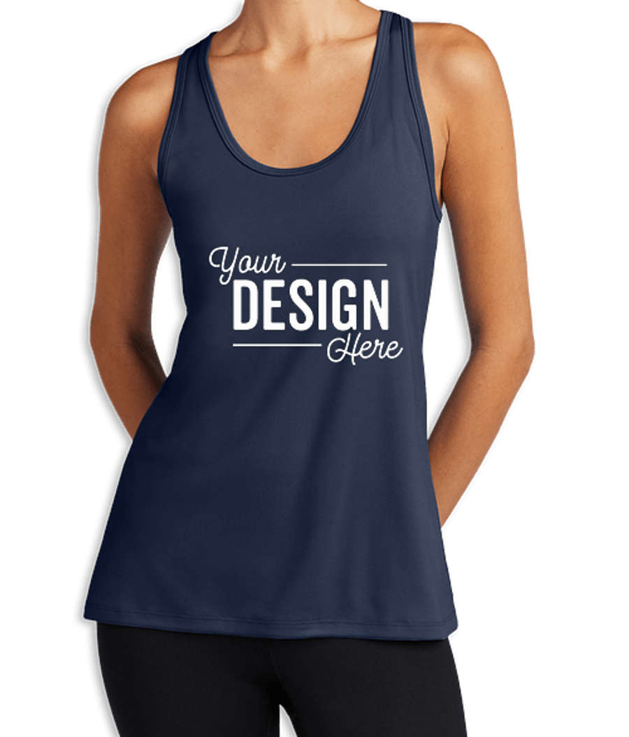Port & Company Women's UPF 50 Performance Tank in True Navy