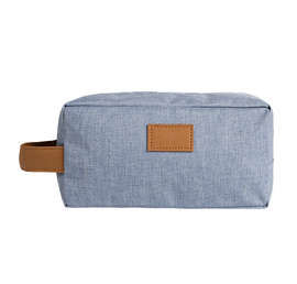 Heathered Toiletry Dopp Kit - Color: Blue