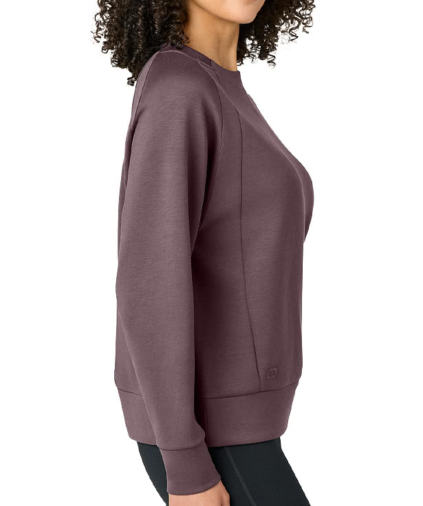OGIO Women's Transcend Recycled Crewneck Sweatshirt