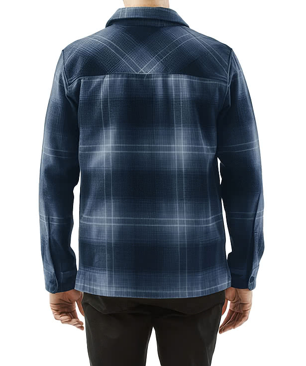 Stormtech Highland Recycled Plaid Shirt Jacket
