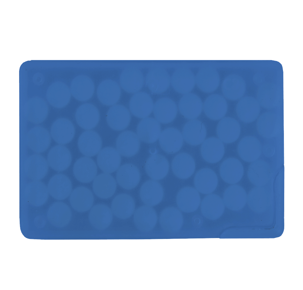 Plastic Rectangle Mint Card-default