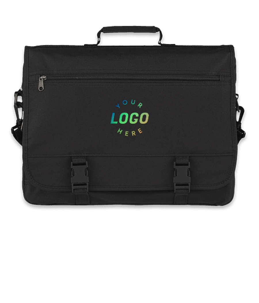 Mariner Business Messenger Bag in Black