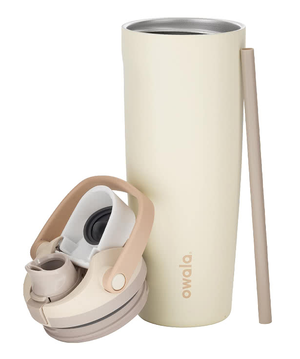 Owala 30 oz. Freesip Stainless Steel Flip Straw Water Bottle