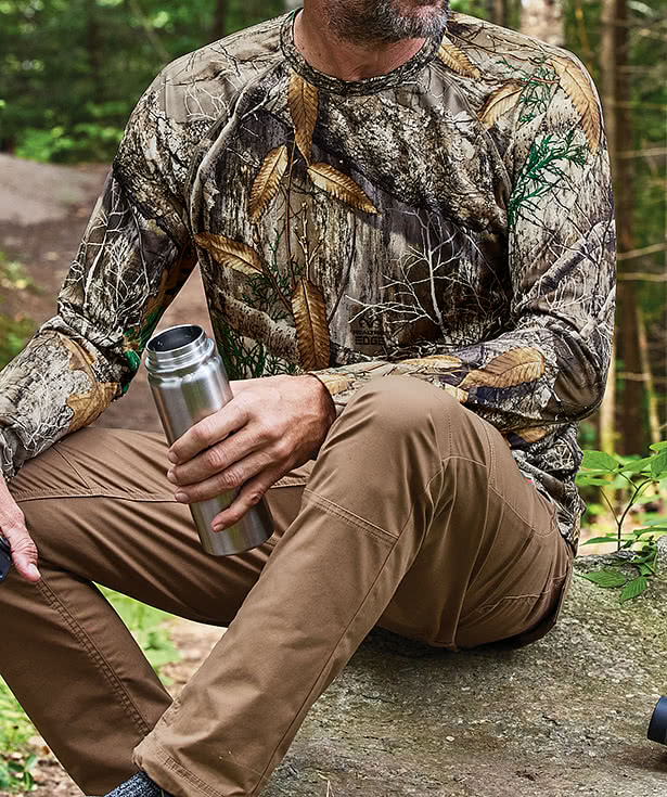 Russell Outdoors Realtree® Lightweight Long Sleeve Performance Shirt