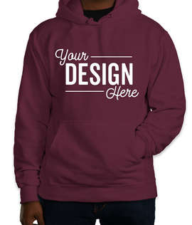 Port & Company Essential Pullover Hoodie - Color: Maroon