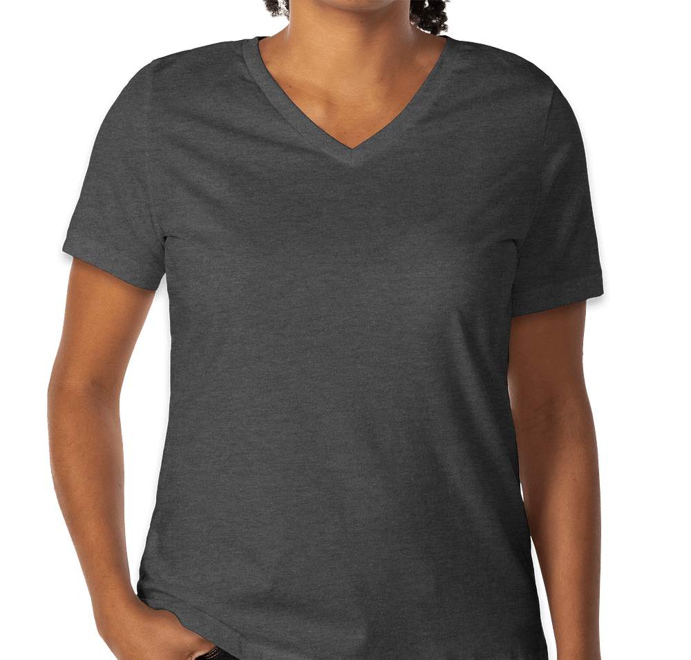 Bella + Canvas Women's Jersey V-Neck T-shirt-default