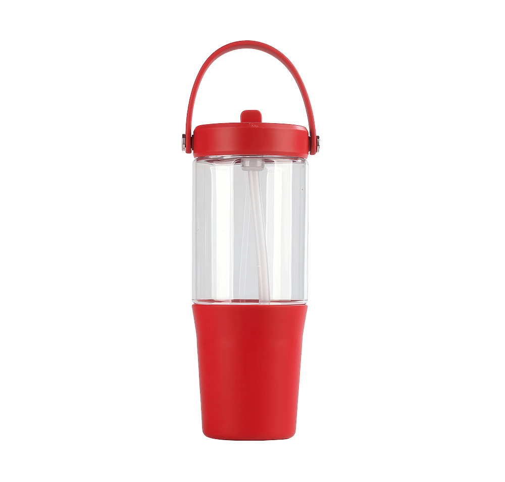 Full Color 40 oz. Harbor Recycled Tumbler with Straw-default
