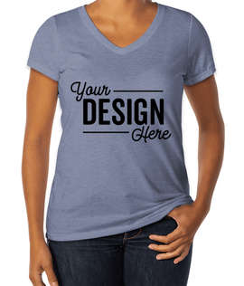 District Women's Tri-Blend V-Neck T-shirt