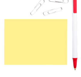 3M Post-it® Note- 4" x 3" - 50 sheets/pad - Color: Canary Yellow