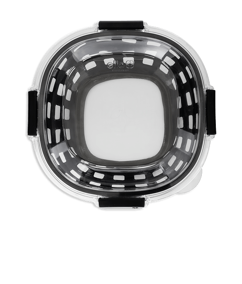 Ello 5 Cup Duraglass Lunch Bowl in Black