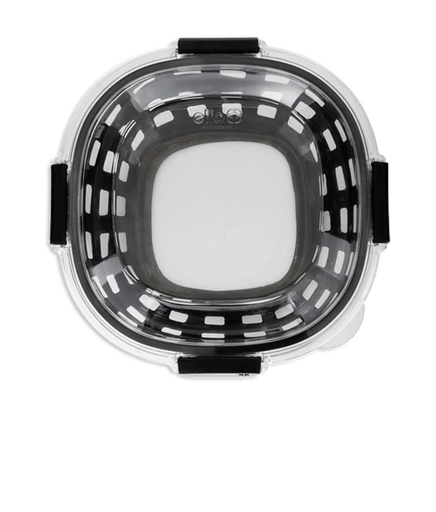 Ello 5 Cup Duraglass Lunch Bowl in Black