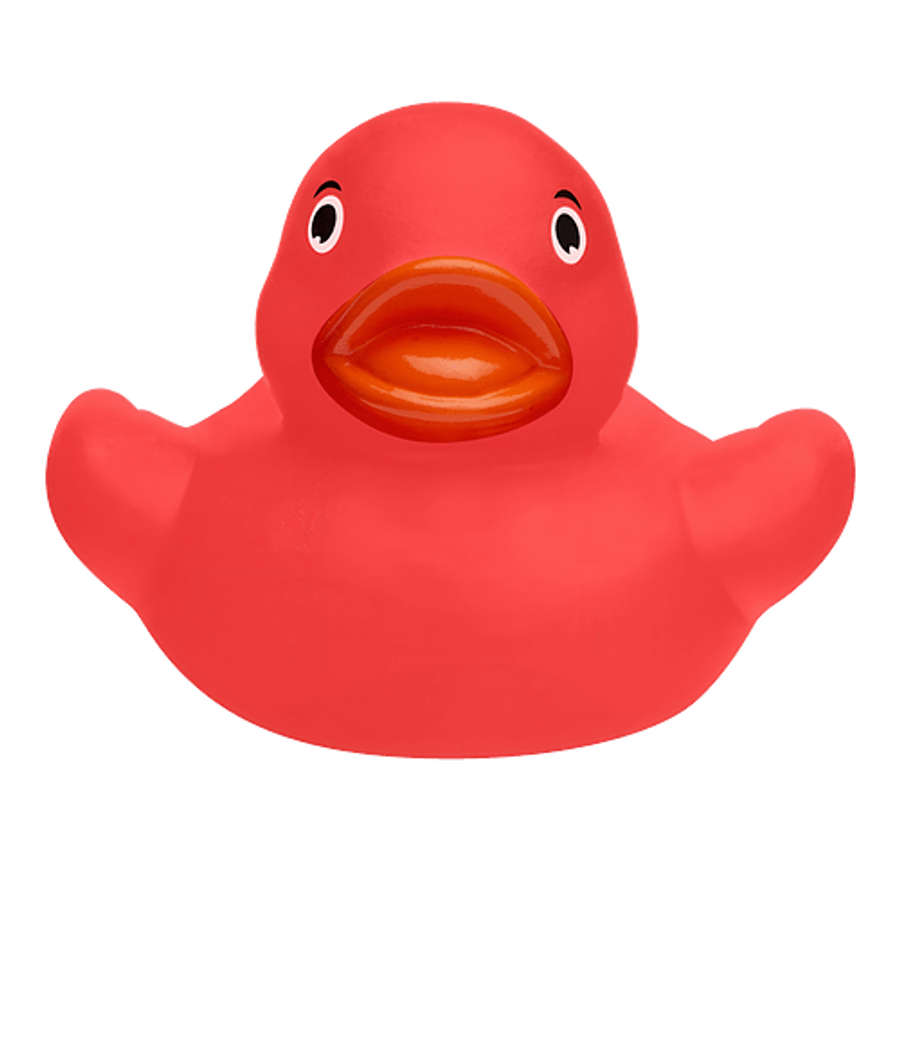 Small Rubber Duck in ORANGE