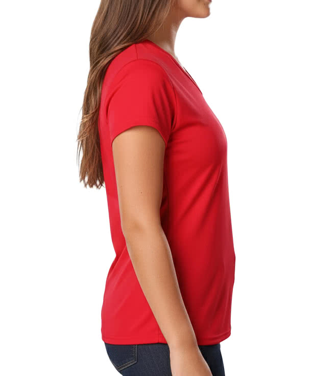 Blue Generation Women's Value BLU-X-DRI V-Neck Performance Shirt