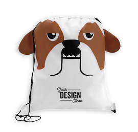 Paws N Claws Sport Drawstring Bag - Color: Bulldog