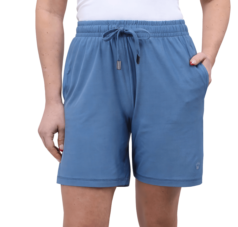 Wellable Women's Knit Recycled Performance Shorts-default