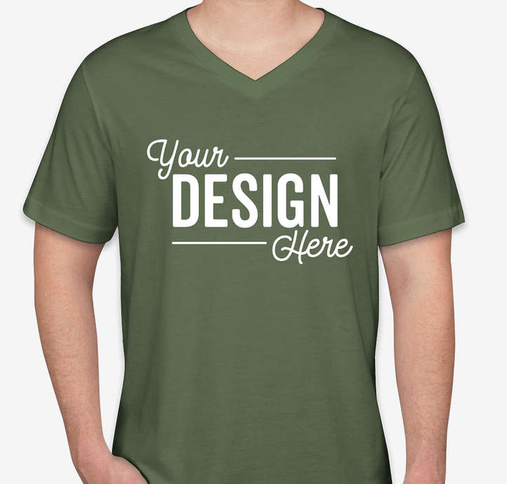 Bella + Canvas Jersey V-Neck T-shirt