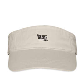 Valucap Bio-Washed Visor - Color: Stone