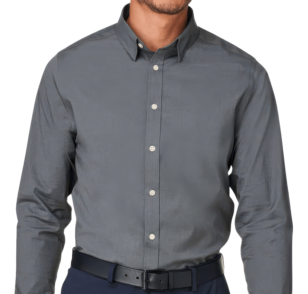 Devon & Jones CrownLux Spencer Poplin Performance Dress Shirt - Embroidered-default