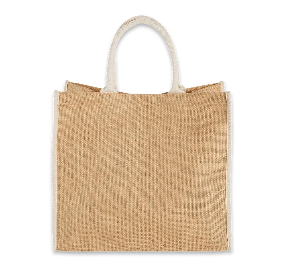 Large Jute Tote Bag-default