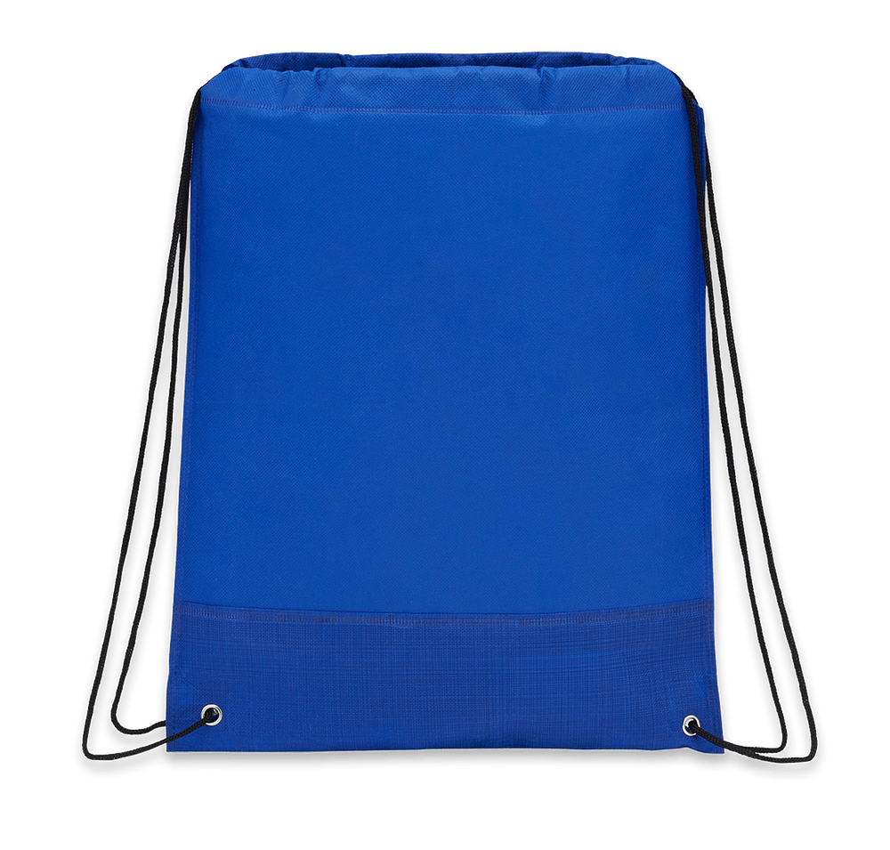 Crossweave Heat Sealed Drawstring Bag-default