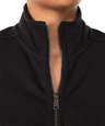 American Giant Women's USA-Made Cadet Collar Full Zip Sweatshirt