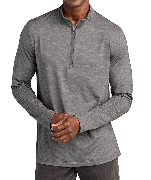 TravisMathew Crestview Lightweight Quarter Zip Performance Shirt