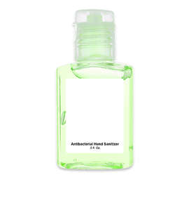 Full Color 0.5 oz. Squirt Hand Sanitizer - Color: Cucumber / White