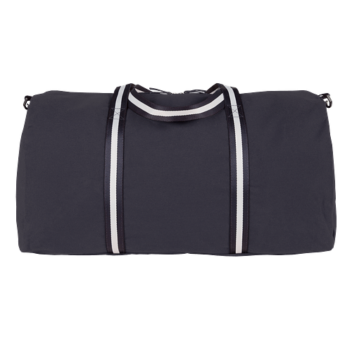 Medium Cotton Weekender Bag in Navy