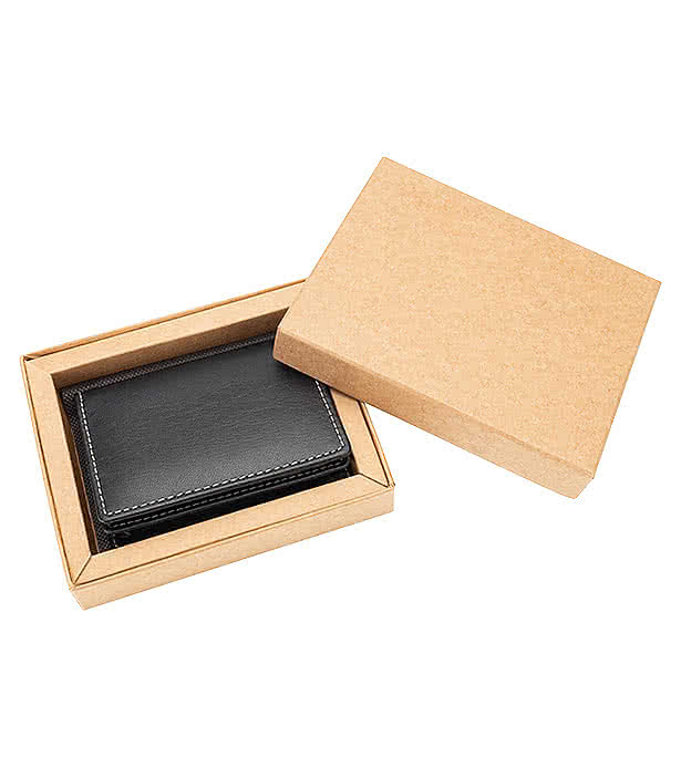 Aarau Cactus Leather Business Card Holder & Wallet