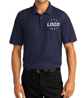Port Authority SuperPro React Polo - Embroidered - Color: True Navy