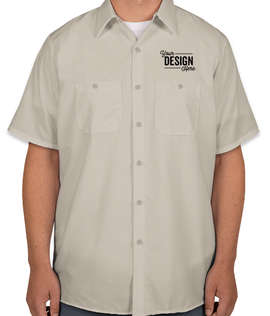 Canada - Red Kap Industrial Work Shirt - Color: Light Grey