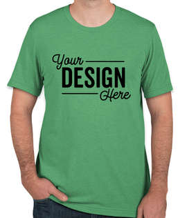 Canada - Bella + Canvas Tri-Blend T-shirt - Color: Green Tri-Blend
