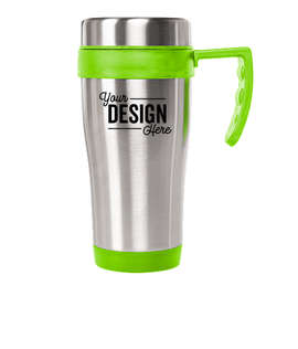 15 oz. Seaside Travel Mug - Color: Lime
