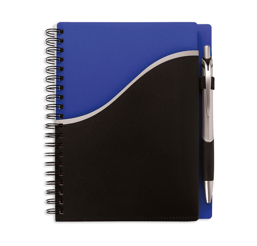 Pitch Spiral Notebook with Jive Pen-default