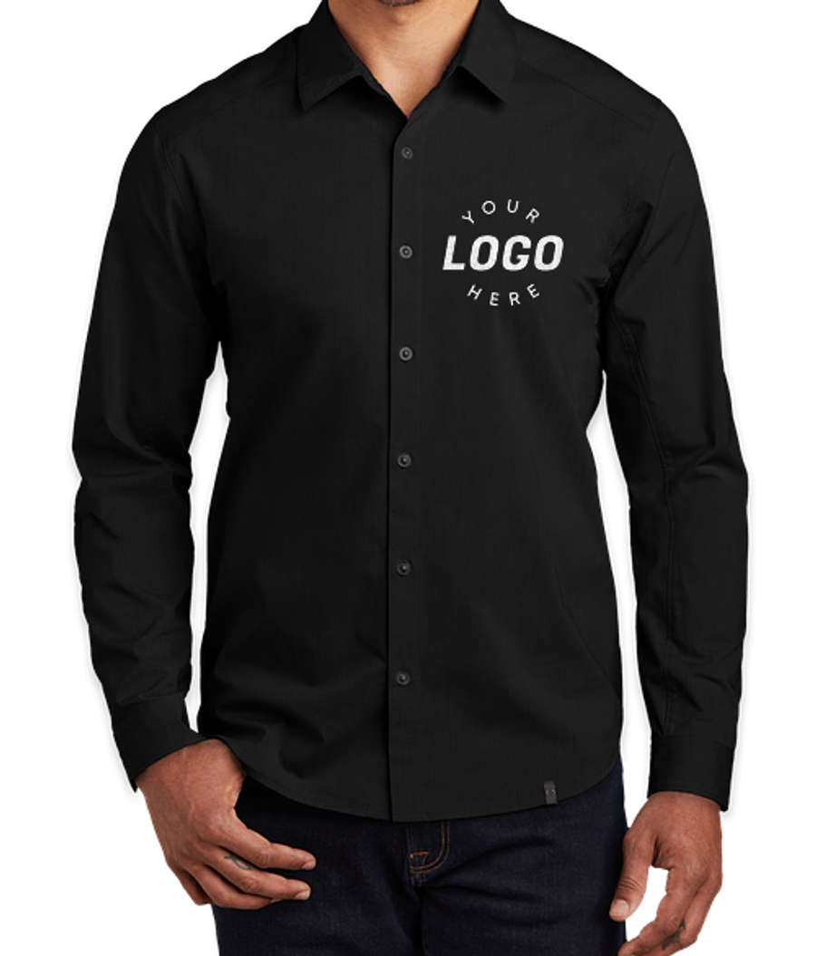 OGIO Commuter Dress Shirt - Embroidered in Blacktop