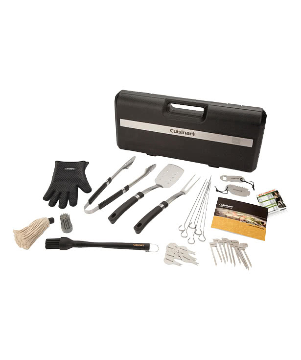Laser Engraved Cuisinart Outdoors 36-Piece Backyard BBQ Tool Set