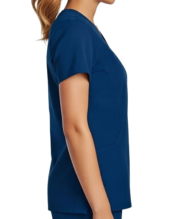 Skechers by Barco Women’s Reliance Recycled 3-Pocket V-Neck Scrub Top