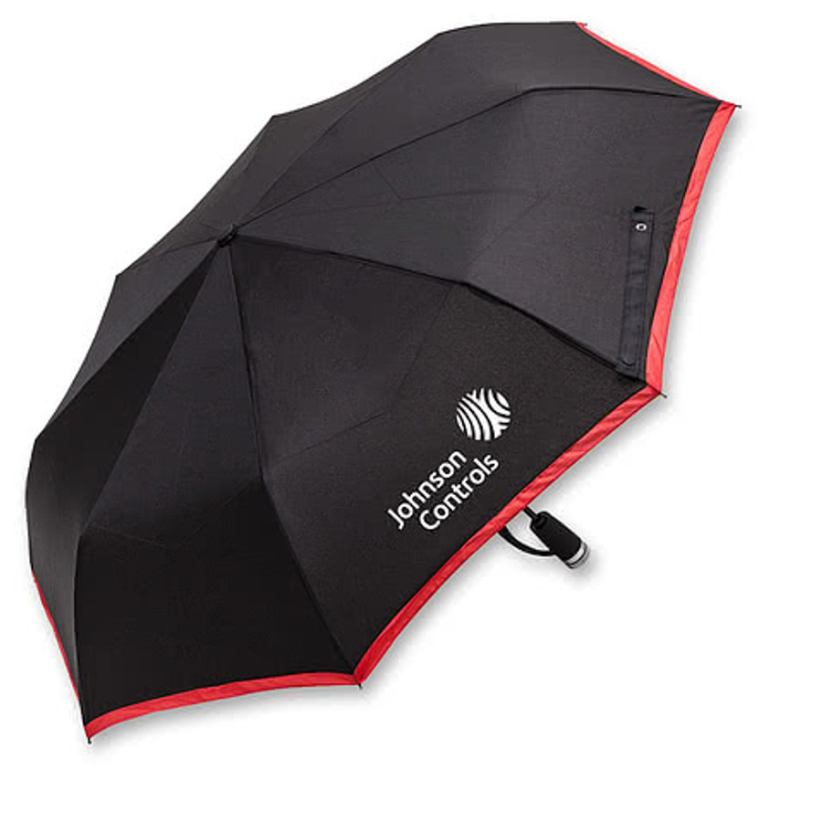 Hugo Boss 41" Arc Gear Pocket Umbrella in Red