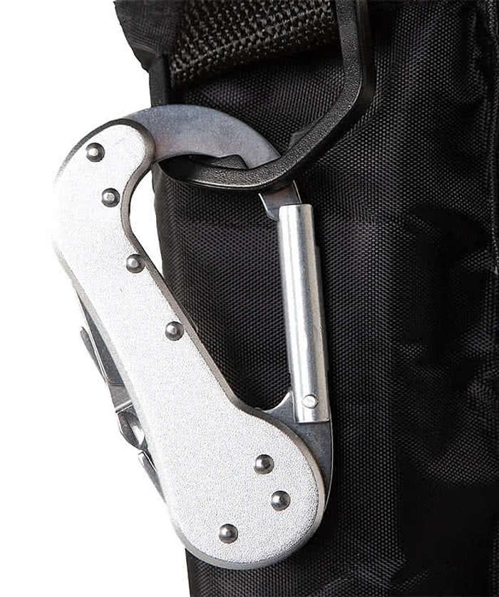Laser Engraved Carabiner Golf Multi-Tool