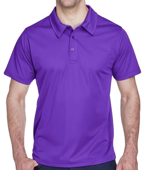 Team 365 Command Snag-Protection Performance Polo - Embroidered in Sport Purple