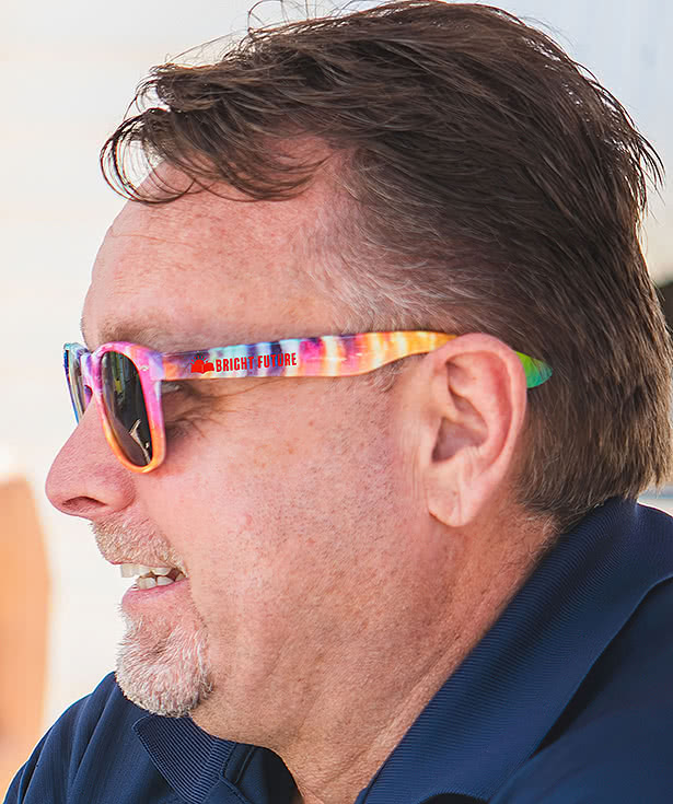 Tie-Dye Malibu Sunglasses
