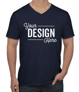 Canada - Gildan Softstyle Jersey V-Neck T-shirt