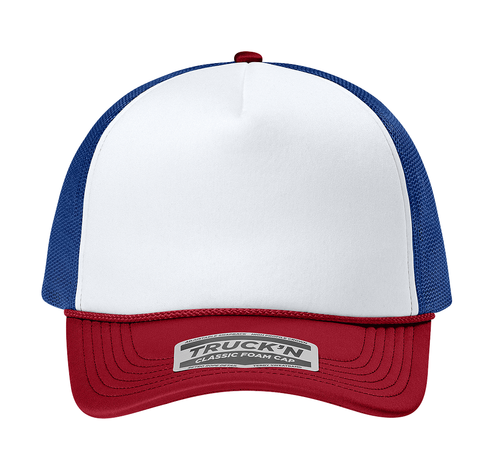 Port Authority Truck’N Five-Panel Foam Trucker Hat - Printed-default