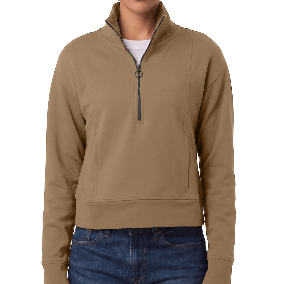 North End Women's Mantra Ottoman Performance Half Zip Pullover-default