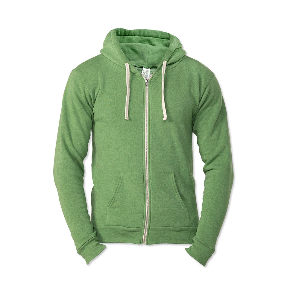 Royal Apparel USA-Made Organic Eco Zip Hoodie