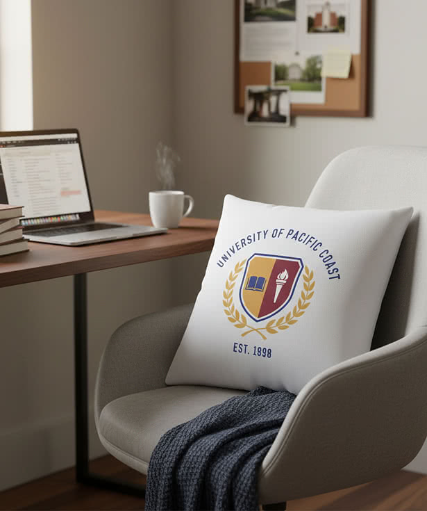 Full Color 16" x 16" Single-Sided Throw Pillow